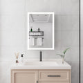 Bathroom Medicine Cabinet With Lights 28 Inch Led Cabinet With Mirror Lighted Medicine Cabinet With Defogger Digital Clock