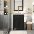 Bathroom Storage Cabinet With Sink Soft Closing Doors With Organizers