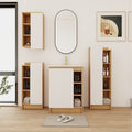 Bathroom Vanity With Resin Sink In 24 Inch Freestanding Bathroom Vanity With Soft Close Door And Adjustable Shelf