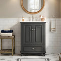 Bathroom Vanity With Ceramic Sink Bathroom Storage Cabinet With Soft Closing Doors