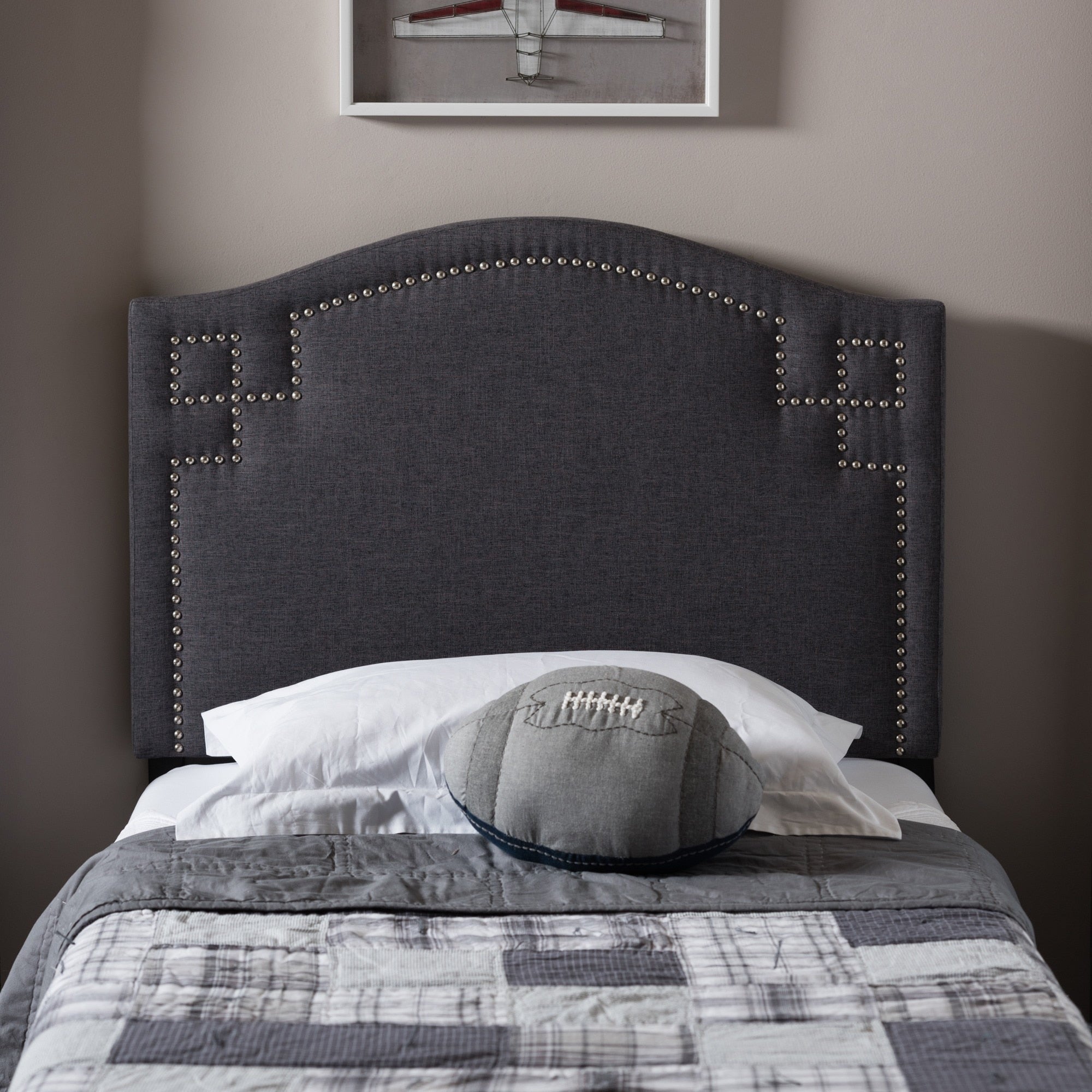 Taylor Olive Founders Kids Twin Size Upholstered Headboard