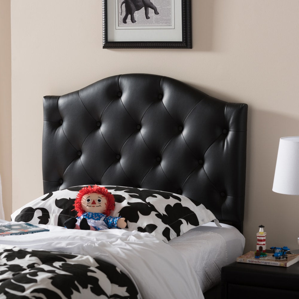 Taylor Olive Founders Twin Size Button Tufted Headboard