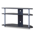 Porch Den Wilton Grey Tube Tv Stand