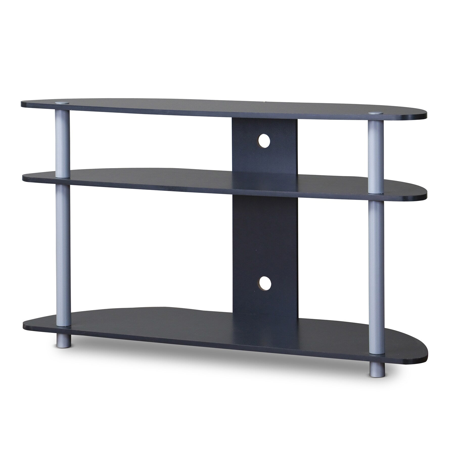 Porch Den Wilton Grey Tube Tv Stand