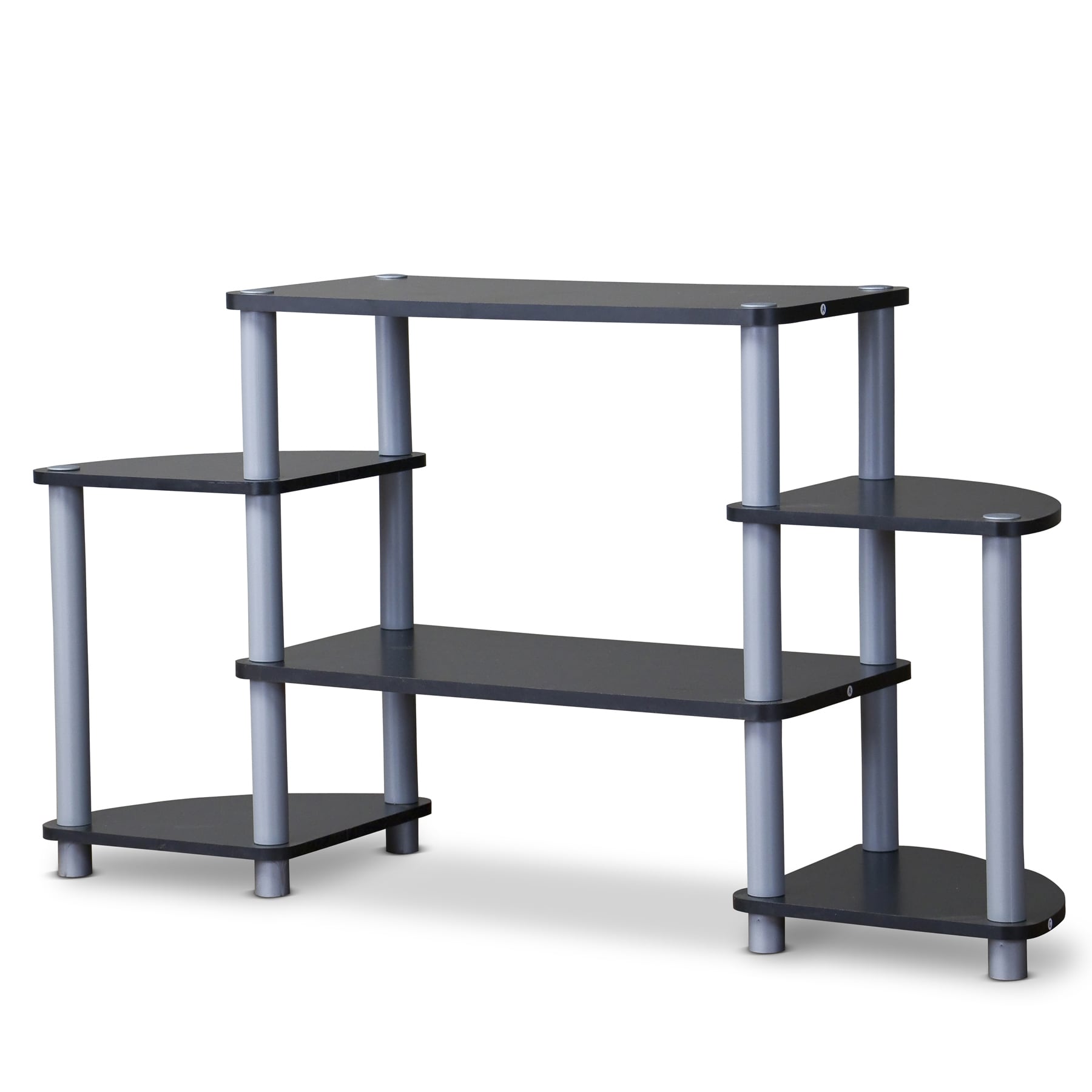 Baxton Studio Orbit Triple Tier Tv Stand