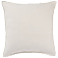 Bay Solid Ivory Down Throw Pillow 22 Inch