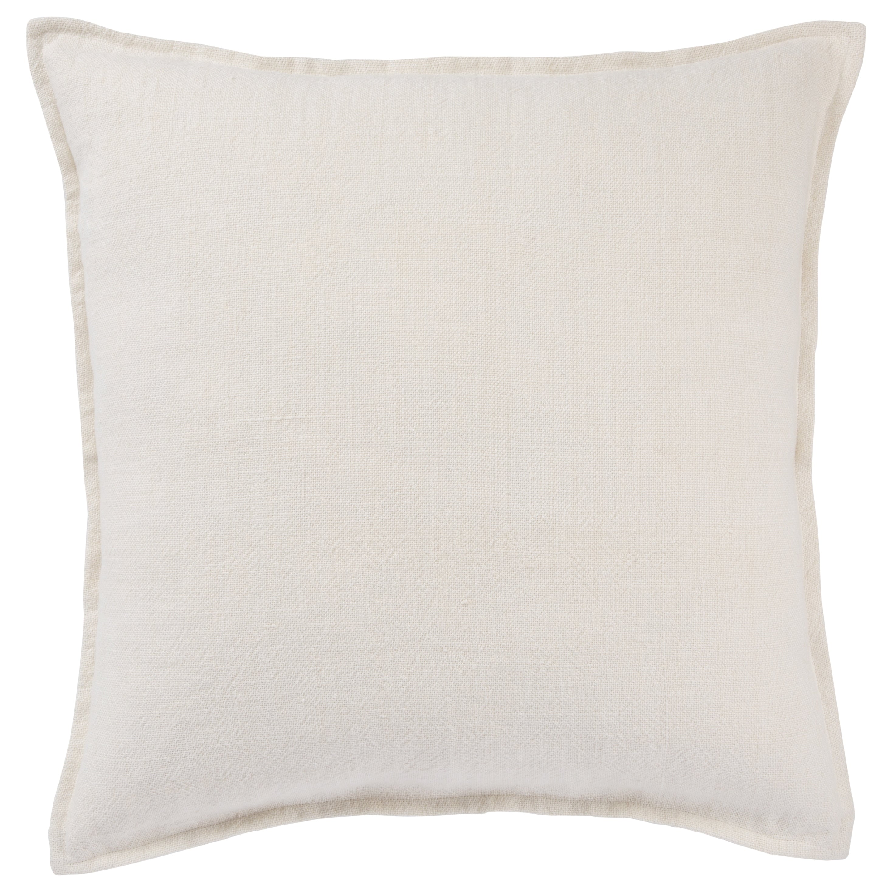 Bay Solid Ivory Down Throw Pillow 22 Inch