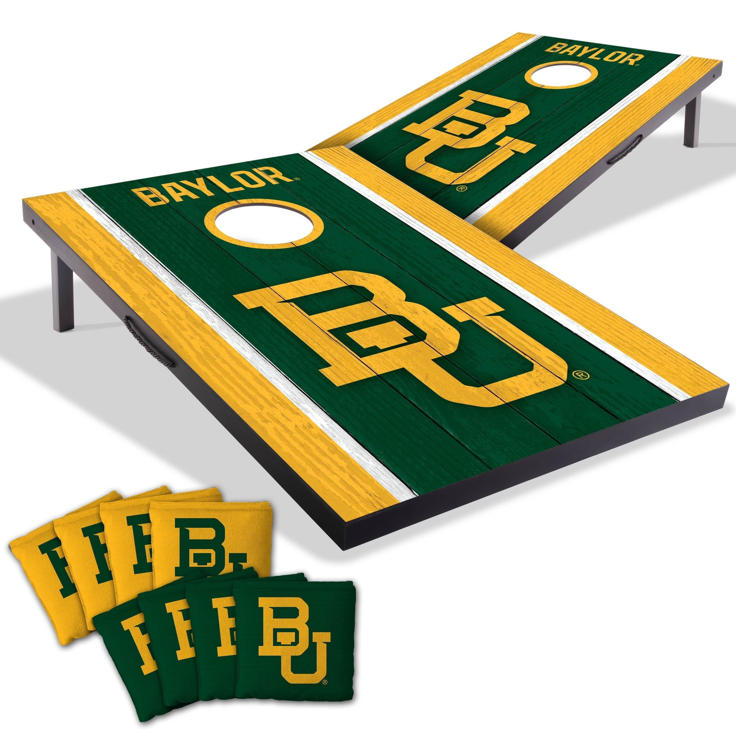 Baylor Bears Ncaa Compact 2X3 Tailgate Cornhole Board Set
