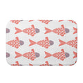 Beach Vacation Fish Tales Bath Mat