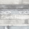 Beachwood Wallpaper Wood In White Blue Grey Dove
