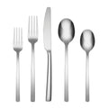 Cambridge Silversmiths Beacon Mirror 20 Piece Flatware Set Service For Four 20 Piece