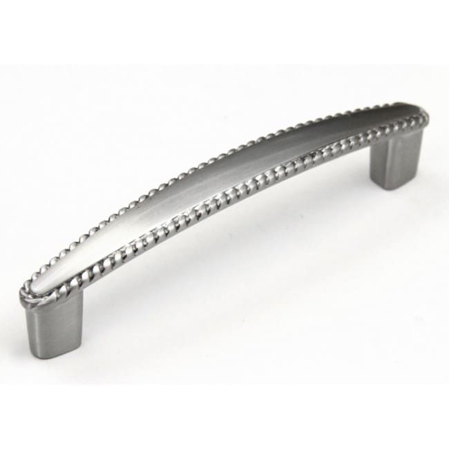 Brushed Nickel Finish Stainless Steel 5.5 Inch Beaded Cabinet Pull Handle Set Of 25