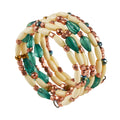 Beaded Design Table Napkin Rings Set Of 4