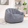 Bean Bag Chair Bean Bag Sofa Chair With Armrests Stuffed High Density Foam Lazy Sofa Comfy Chairs