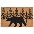 Bear Silhouette Outdoor Doormat