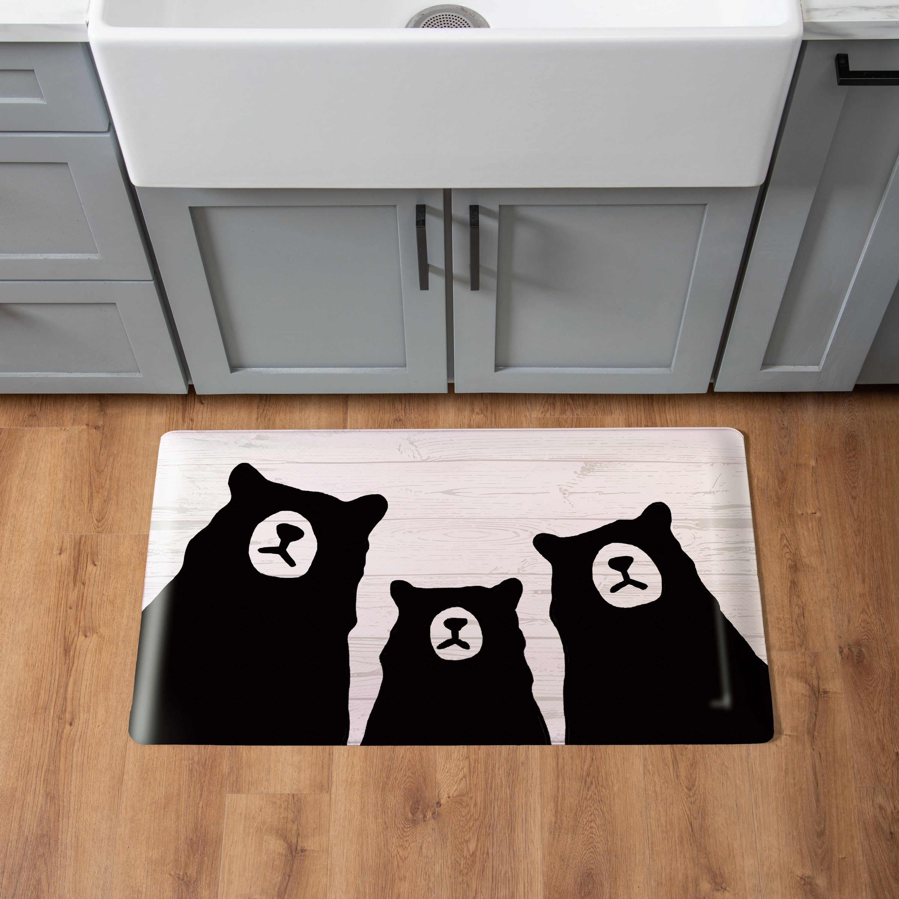 Bear Trio Anti Fatigue Door Mat 30 X 18