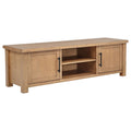 Beasley 2 Door 71 Inch Wood Tv Stand Media Console Golden Oak