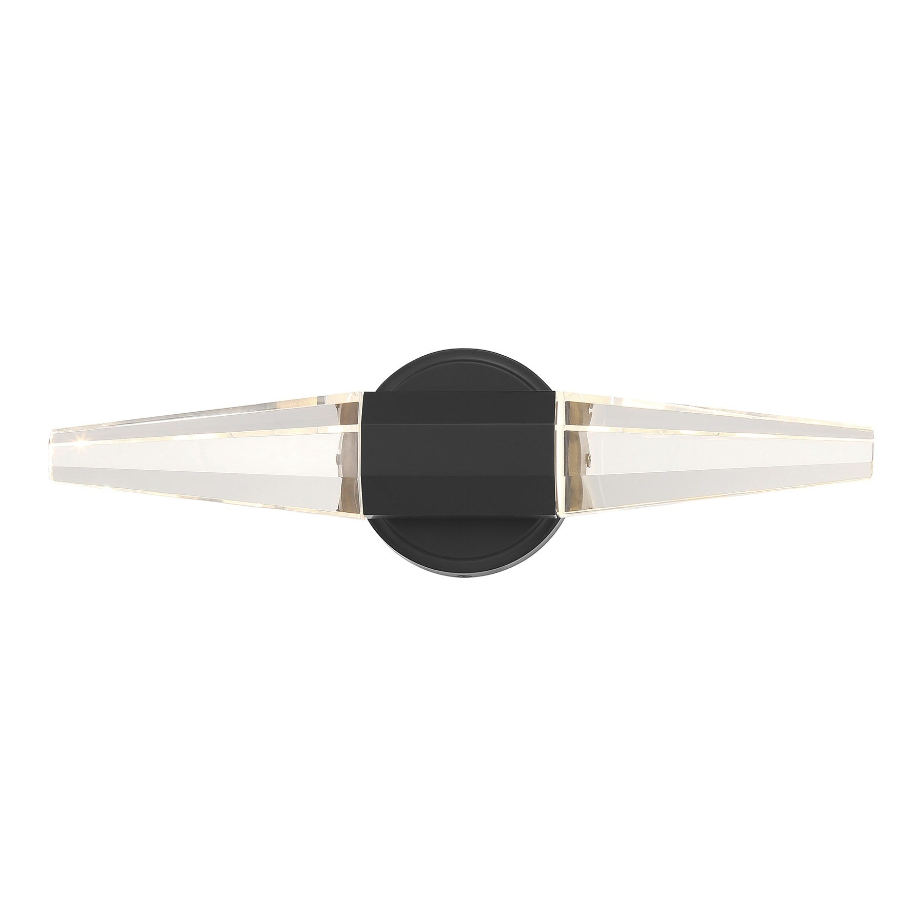 Beaumont Led Bathroom Vanity Light In Black Lustre
