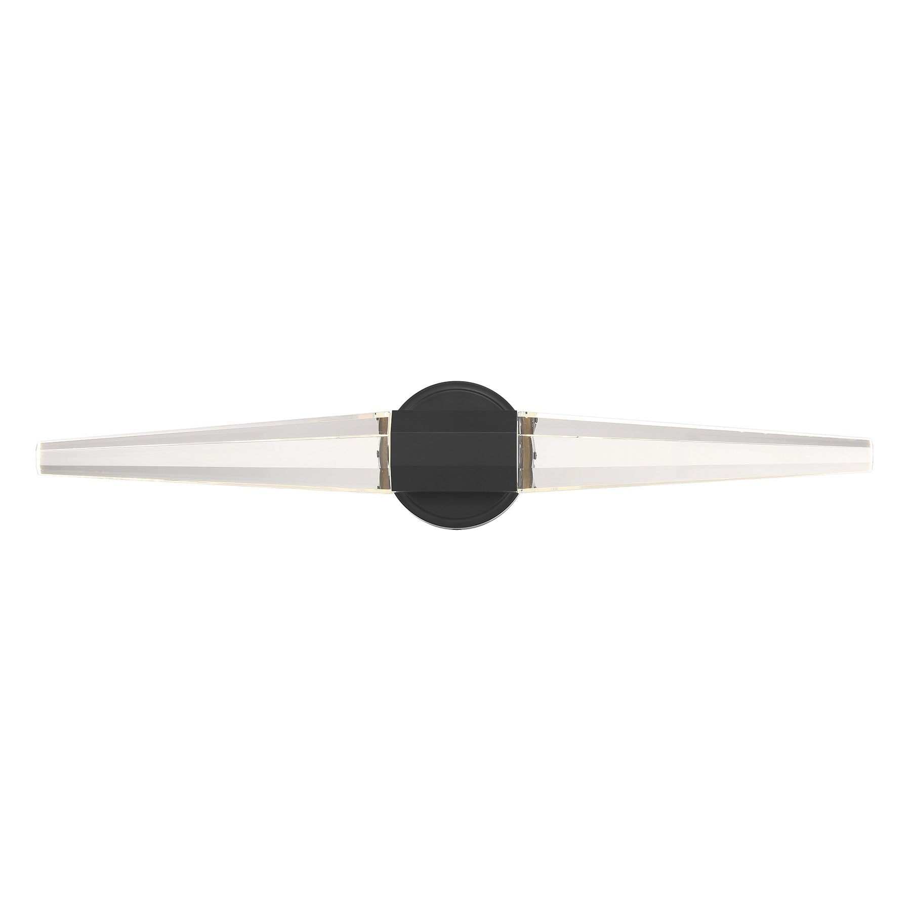 Beaumont Led Bathroom Vanity Light In Black Lustre