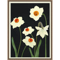 Beautiful Summer Flowers I By Nadjaa Framed Canvas Wall Art