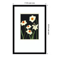 Beautiful Summer Flowers I By Nadjaa Wood Framed Wall Art Print