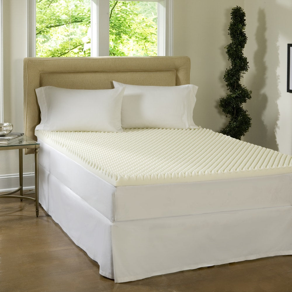 Comforpedic Loft From Beautyrest Dorm Highloft 3 Inch Memory Foam Mattress Topper