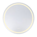 Beckett Led Round Frontlit And Backlit Mirror
