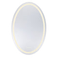 Beckett Led Oval Frontlit And Backlit Mirror
