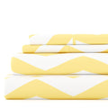 Merit Linens 4 Piece Premium Ultra Soft Arrow Pattern Bed Sheet Set