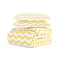 Luxury Classic Chevron 3 Piece Duvet Cover Setby Sharon Osbourne Home