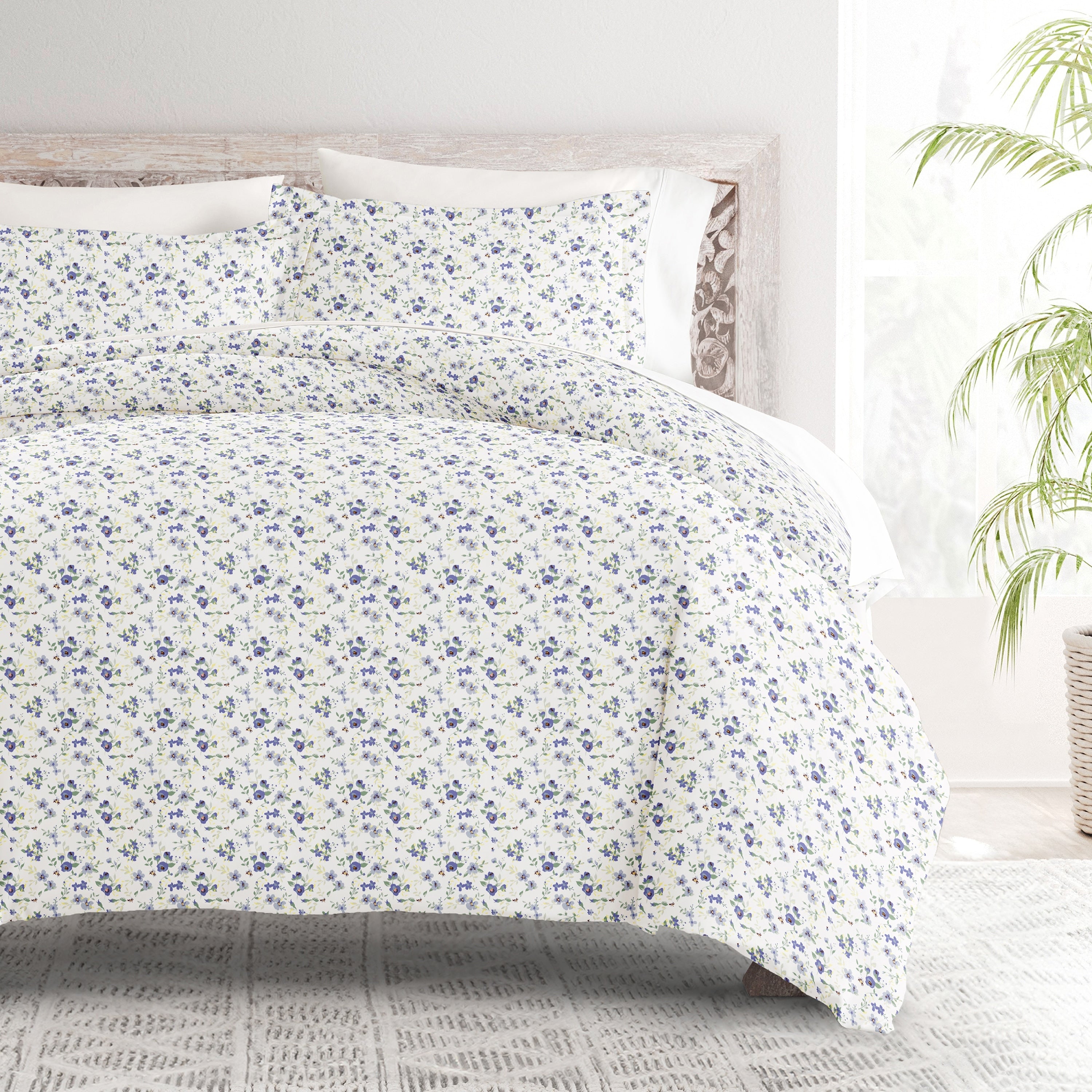 Luxury Spring Blooms 3 Piece Duvet Cover Set By Sharon Osbourne Home