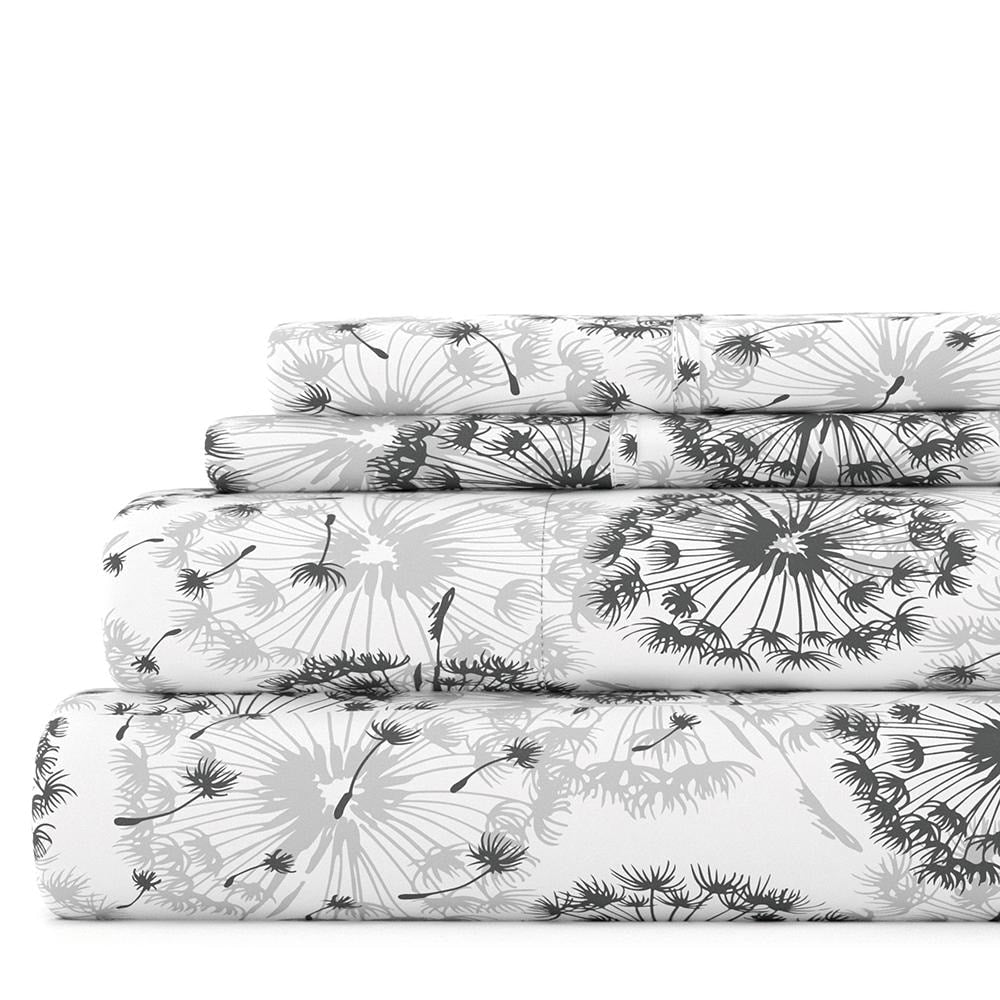 Becky Cameron Premium Ultra Soft Printed 4 Piece Bed Sheet Set