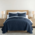 Luxury Ultra Soft Damask Quilted Coverlet Set By Sharon Osbourne Home