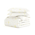 Merit Linens Premium Ultra Soft 3 Piece Spring Vines Print Duvet Cover Set