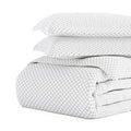 Merit Linens Premium Ultra Soft Polaris Pattern 3 Piece Duvet Cover Set