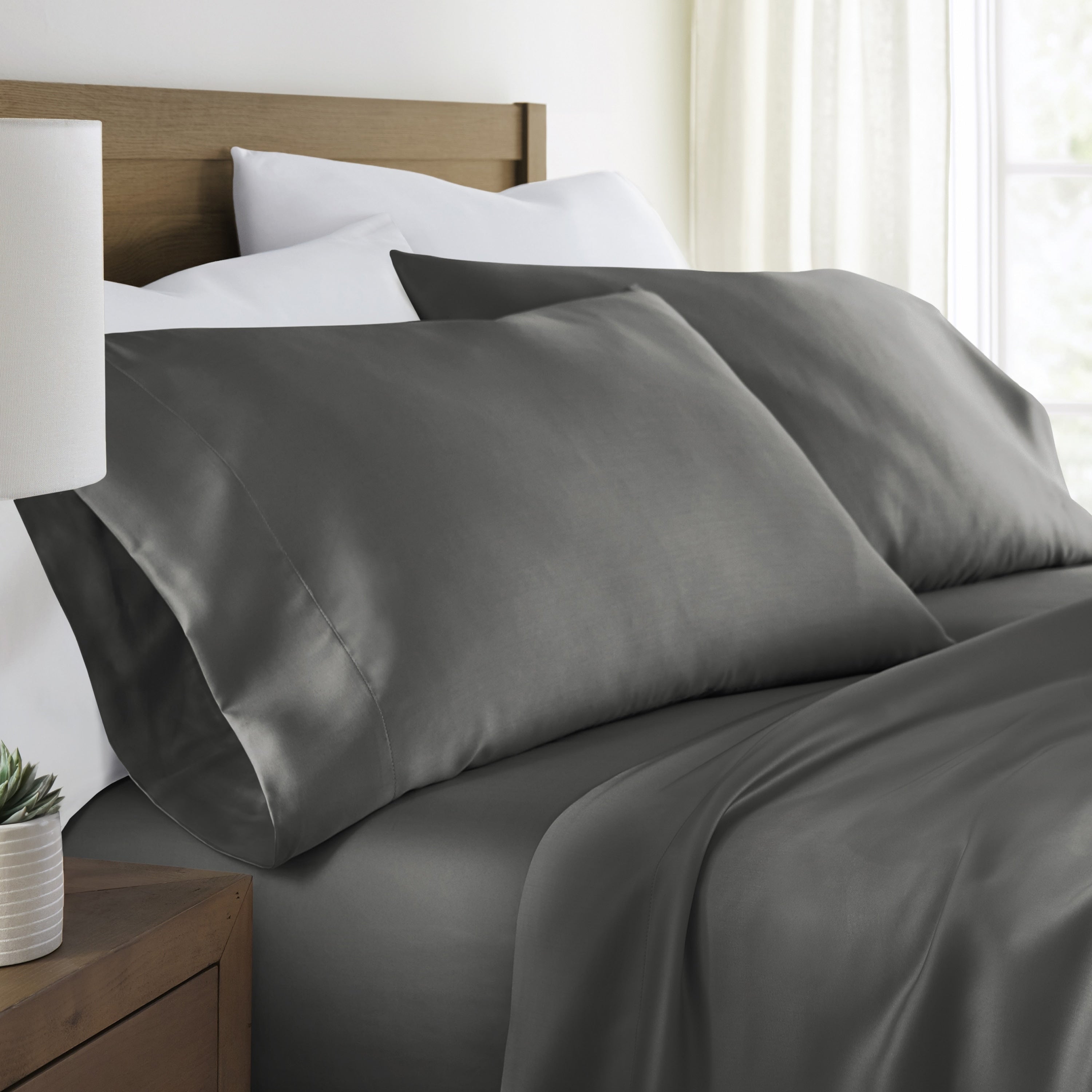 Becky Cameron Soft 100 Rayon From Bamboo 2 Piece Pillowcase Set