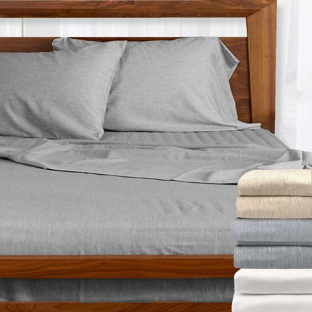 Eco Melange Rayon Bamboo Cotton Sheet Sets