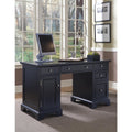 Bedford Black Pedestal Desk