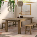 Bedford Butterfly Dining Table Brushed Smoke