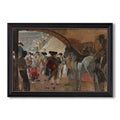 Before The Bullfight C 1900 Joaquin Sorolla Custom Framed Canvas