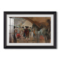 Before The Bullfight C 1900 Joaquin Sorolla Custom Framed Print