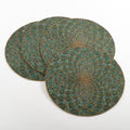 Belagavi Collection Beaded Design Placemats Set Of 4