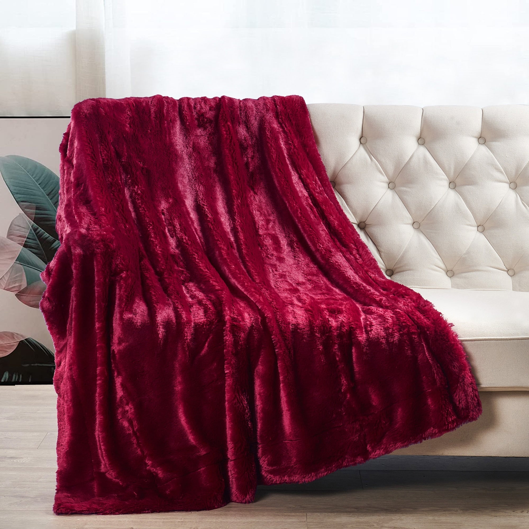 The Curated Nomad Belardo Faux Fur Throw