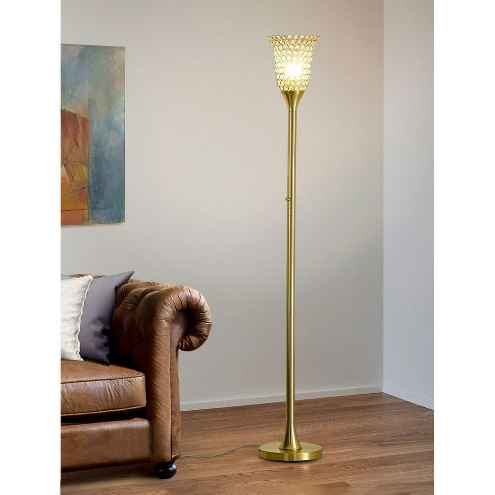 Silver Orchid Pica 72 Inch Dimmable Floor Lamp