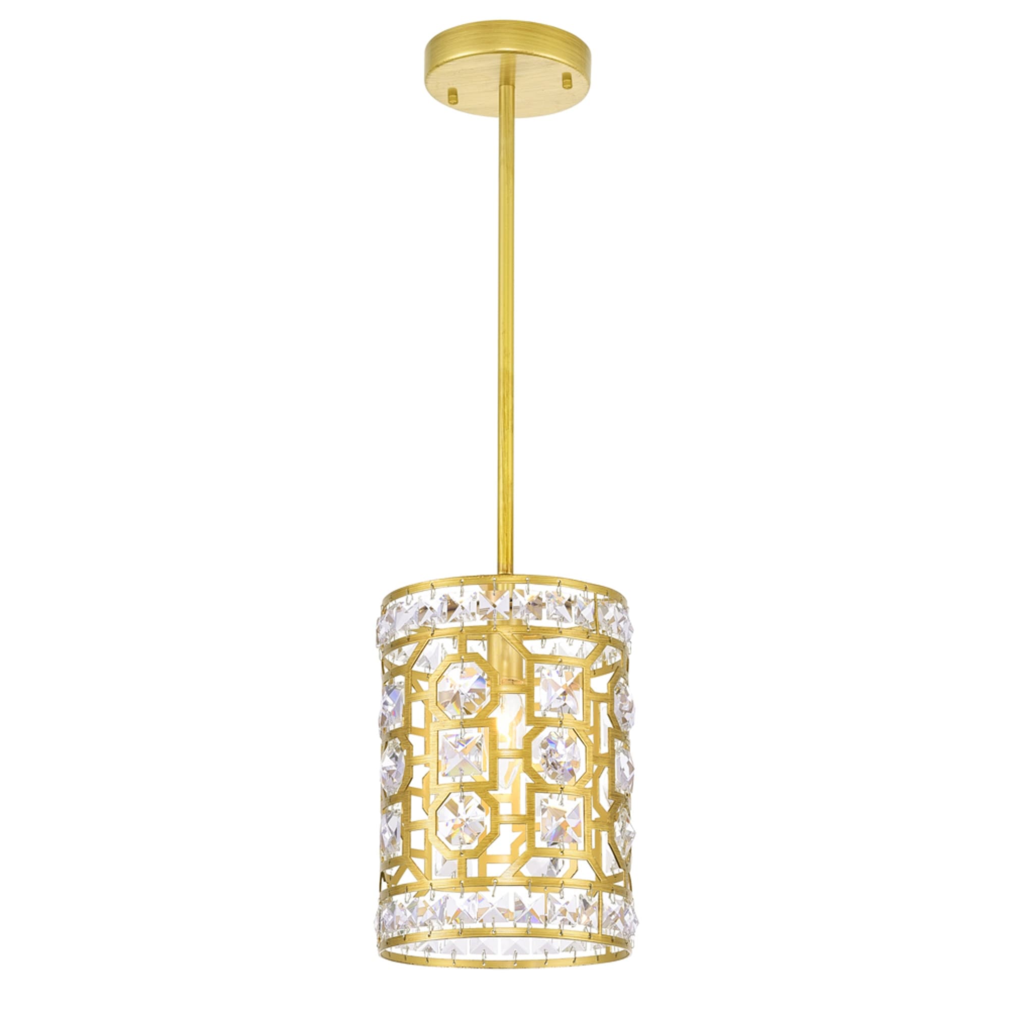 Copper Grove Kucove 1 Light Pendant With Champagne Finish