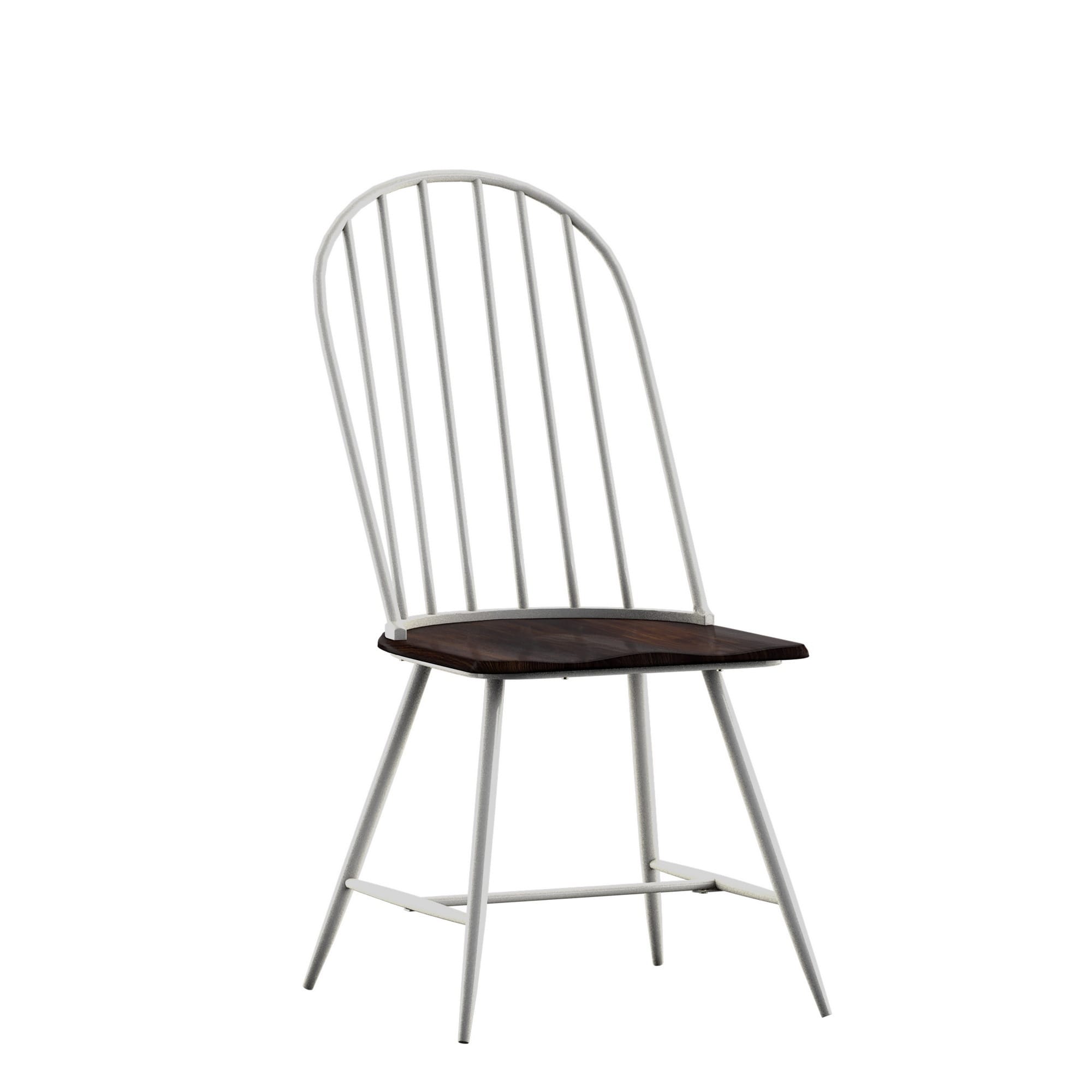 Belita Mid Century Two Tone Modern Spindle Wood Dining Chairs Set Of 4 By Inspire Q Modern