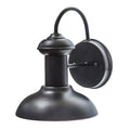 Bellevue 10 Tall Outdoor Wall Sconce With Metal Shade