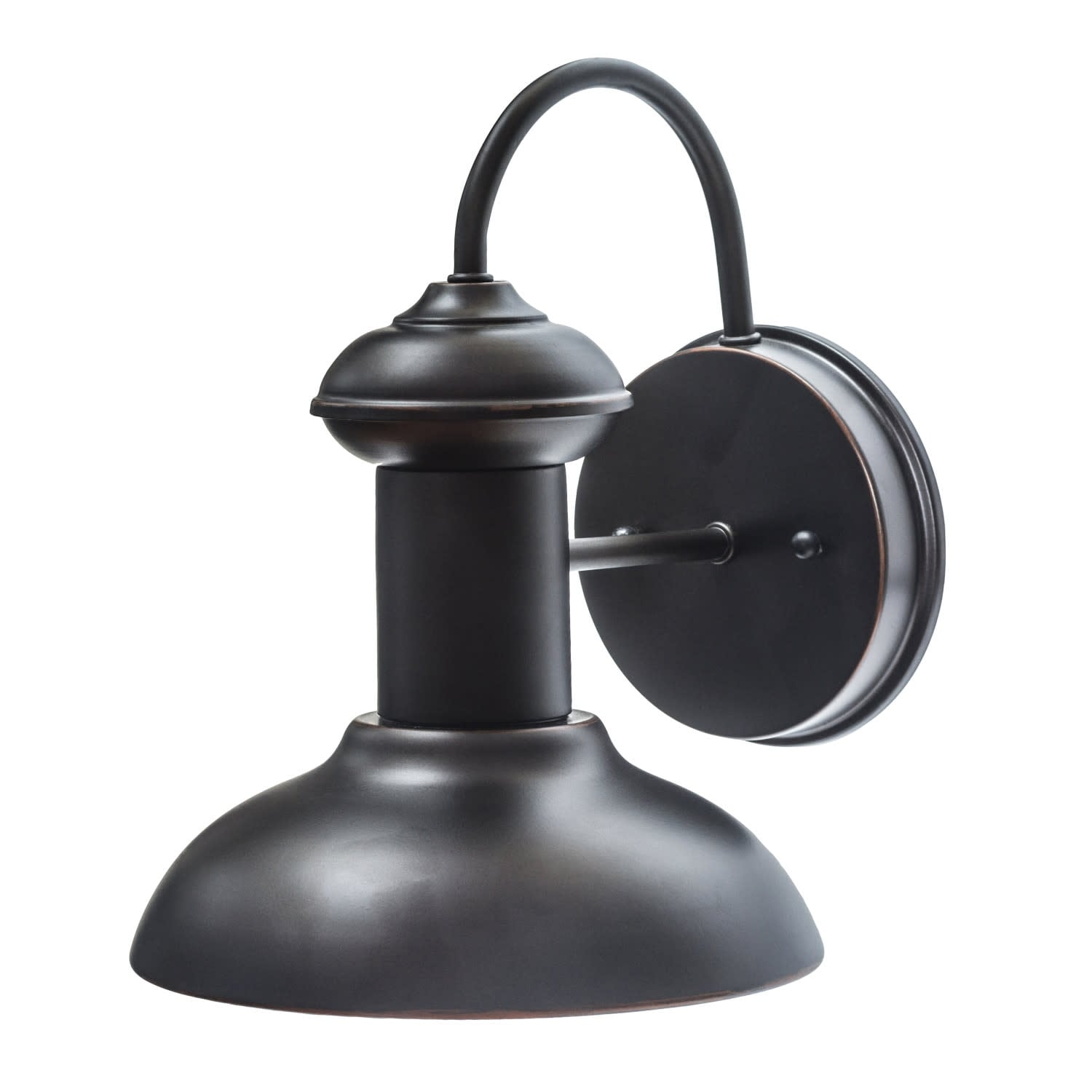 Bellevue 10 Tall Outdoor Wall Sconce With Metal Shade