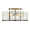 Bellevue 2 Light 16 Wide Semi Flush Ceiling Fixture