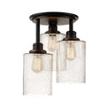 Bellevue 3 Light 13 Wide Semi Flush Ceiling Fixture